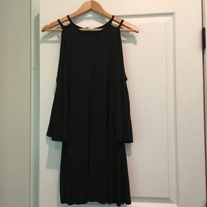 “BP” from Nordstrom, Cold Shoulder black dress